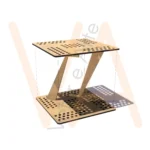 Vetor para CNC Laser - Mesa Impossível 300×300 - em MDF 06mm