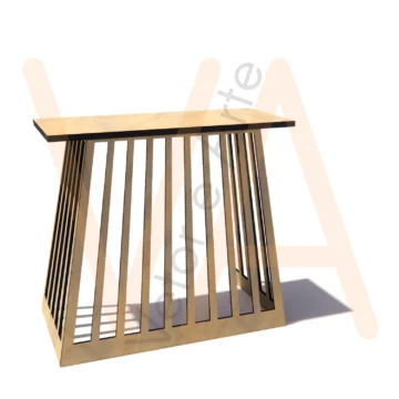 Vetor para Router CNC - Mesa Ripada em Ângulo - em Compensado Naval 11mm