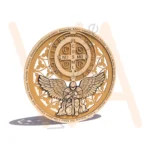 Vetor para CNC Laser - Medalha Religiosa - em MDF 03mm