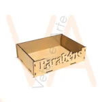 Vetor para CNC Laser - Bandeja Parabéns