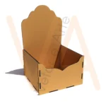 Vetor para CNC Laser - Cachepô Estilizado - em MDF 03mm