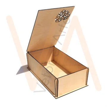 Vetor para CNC Laser - Caixa Espumante - em MDF 03mm
