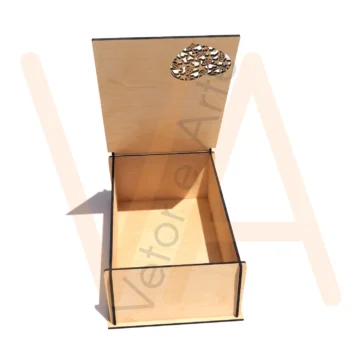 Vetor para CNC Laser - Caixa Espumante - em MDF 03mm - Imagem 2