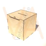 Vetor para CNC Laser - Caixa Urna 20×20 - em MDF 03mm