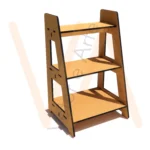 Vetor para CNC Laser - Escadinha de Festa 6mm - em MDF 06mm