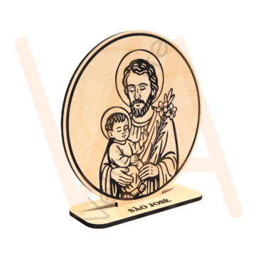 Vetor para CNC Laser - Totem São José - em MDF 03mm