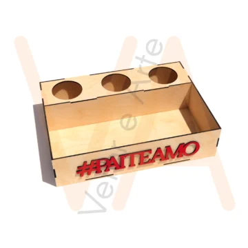 Vetor para CNC Laser - Caixa Pai te amo G - em MDF 03mm - Imagem 2