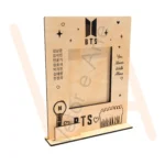 Vetor para CNC Laser - Retrato BTS - em MDF 03mm