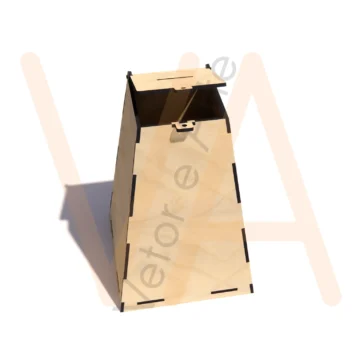Vetor para CNC Laser - Urna 20cm