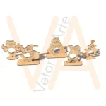 Vetor para CNC Laser - Bombons de Natal