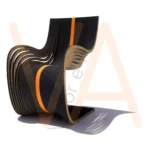 Vetor para CNC Router - Poltrona Wave