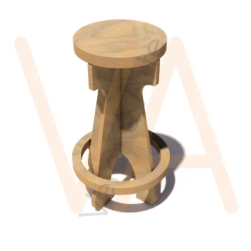 Vetor para CNC Router - Banco Alto