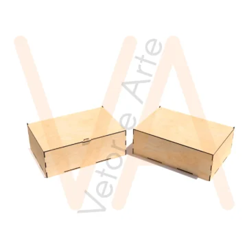 Vetor para CNC Laser - Caixas Articuladas 30x20x10 - em MDF 03mm