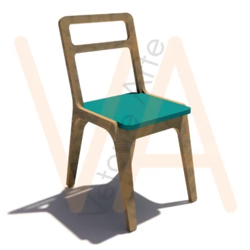 Vetor para CNC Router - Cadeira Clássica Leve