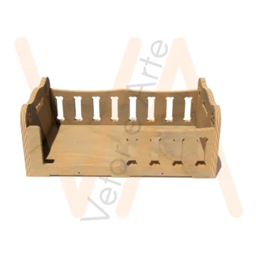 Vetor para Router CNC - Caminha de Cachorro - em Compensado Naval 15mm - Imagem 2