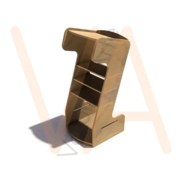 Vetor para Router CNC - Púlpito / Totem - em Compensado Naval 15mm