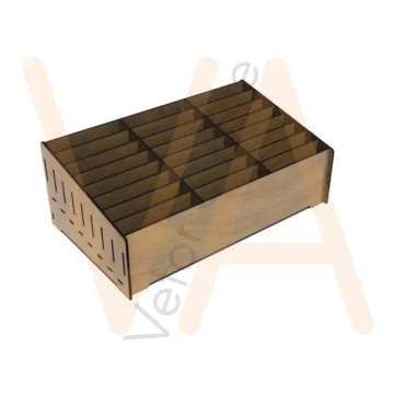 Vetor para CNC Laser - Organizador de Celular - em MDF 03mm