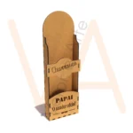 Vetor para CNC Laser - Porta Espetos do Papai - em MDF 06mm