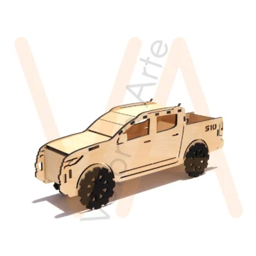Vetor para CNC Laser - Mini S10 - em MDF 03mm
