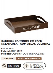 Bandeja Alças Colonial