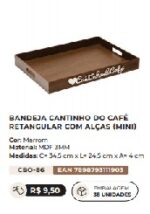 Bandeja Alças Mini