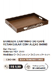 Bandeja Alças Mini