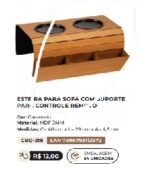 Esteira Sofá com Suporte