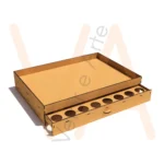 Vetor para CNC Laser - Bandeja 40 cápsulas - em MDF 04mm