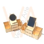 Vetor para CNC Laser - Organizador Penteadeira - em MDF 03mm