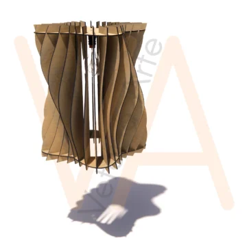 Vetor para CNC Laser - Luminária Ipanema