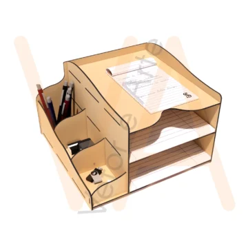Vetor para CNC Laser - Organizador Gênova
