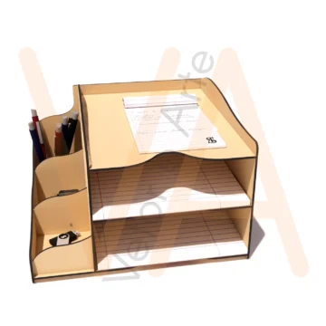 Vetor para CNC Laser - Organizador Gênova