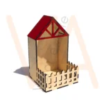 Vetor para CNC Laser - Casinha Fazendinha - em MDF 03mm