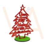 Vetor para CNC Laser - Árvore Bom Natal - em MDF 03mm