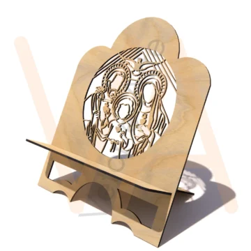 Vetor para CNC Laser - Suporte Bíblia Família